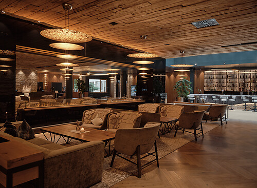 Alpinlounge im DAS EDELWEISS Salzburg Mountain Resort