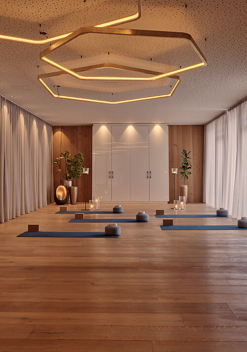 Hotel mit Yogastudio